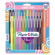 Flamastry - PAPER-MATE Pisaki Flair Candy Pop 24 Sztuk - miniaturka - grafika 1