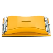 Narzędzia murarskie - Blok ścierny plastikowy z zaczepami 165 x 85 x 40 mm Küssner - miniaturka - grafika 1