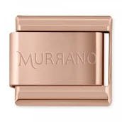 Charmsy - Murrano Element Bazowy ITALIAN CHARMS Rose Gold Plating IH-066 - miniaturka - grafika 1