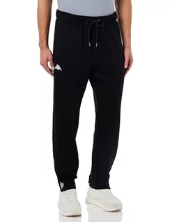 Spodenki męskie - Kappa STYLECODE: 710308 męskie spodnie dresowe, krój regularny, Caviar, L - grafika 1