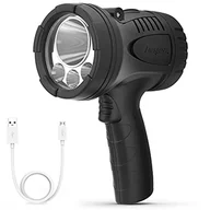 Latarki - Energizer Latarka ładowana, super jasny reflektor LED, odporna na wodę i uderzenia do pracy, do 600 lumenów, kabel USB do ładowania w zestawie - miniaturka - grafika 1