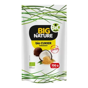 BIG NATURE Cukier kokosowy BIO 700g - BIG NATURE 5903293144282 - Cukier i słodziki - miniaturka - grafika 1