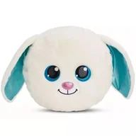 Kołdry i poduszki dla dzieci - Nici: Wolli-Dit poduszka z pluszowym króliczkiem - 32 x 32 cm - miniaturka - grafika 1