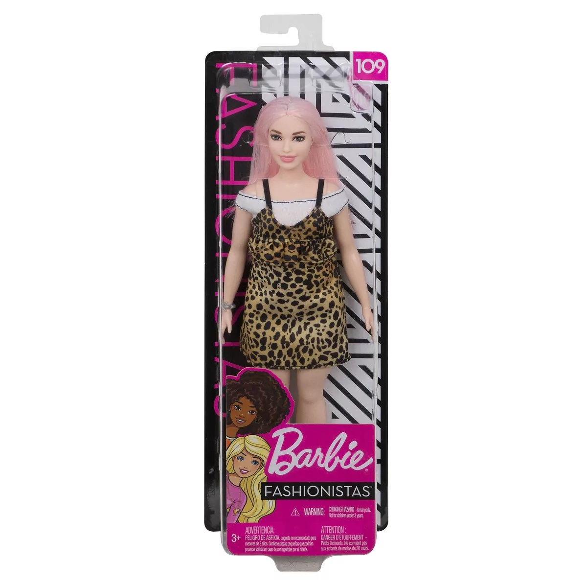 Mattel Fashionistas Lalka z różowymi włosami FBR37 - Ceny i opinie na  Skapiec.pl