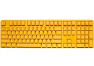 Klawiatury - Ducky One 3 Yellow Gaming Tastatur, RGB LED - MX-Speed-Silver (US) - miniaturka - grafika 1