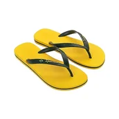 Klapki i japonki męskie - Ipanema Męskie klapki CLAS Brasil II AD, żółte/zielone, 37 EU, Żółty zielony, 37 eu - miniaturka - grafika 1