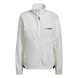 adidas Damska kurtka przeciwwiatrowa W Mt, biała (nondye), L, biały (nondye), L - Kurtki damskie - miniaturka - grafika 1