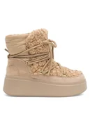 Śniegowce damskie - DeeZee Śniegowce YADIRA H3982-1 Beżowy - miniaturka - grafika 1