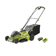 Kosiarki - Ryobi Kosiarka 46 cm, bezszczotkowa, akumulatorowa MAX POWER 36V, 5.0 Ah z ładowarką | RLM36X46H50PG - miniaturka - grafika 1