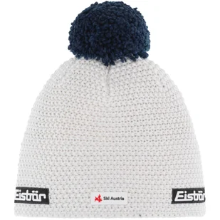 Czapka zimowa z wełną merino Eisbar Jamie Pompon MÜ SKA 800 biały - Czapki damskie - miniaturka - grafika 1