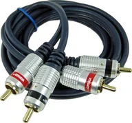 Kable komputerowe i do monitorów - Kabel Vitalco KABEL 2XRCA - 2XRCA CHINCH 2*RCA DIGITAL 7,5M FV - miniaturka - grafika 1