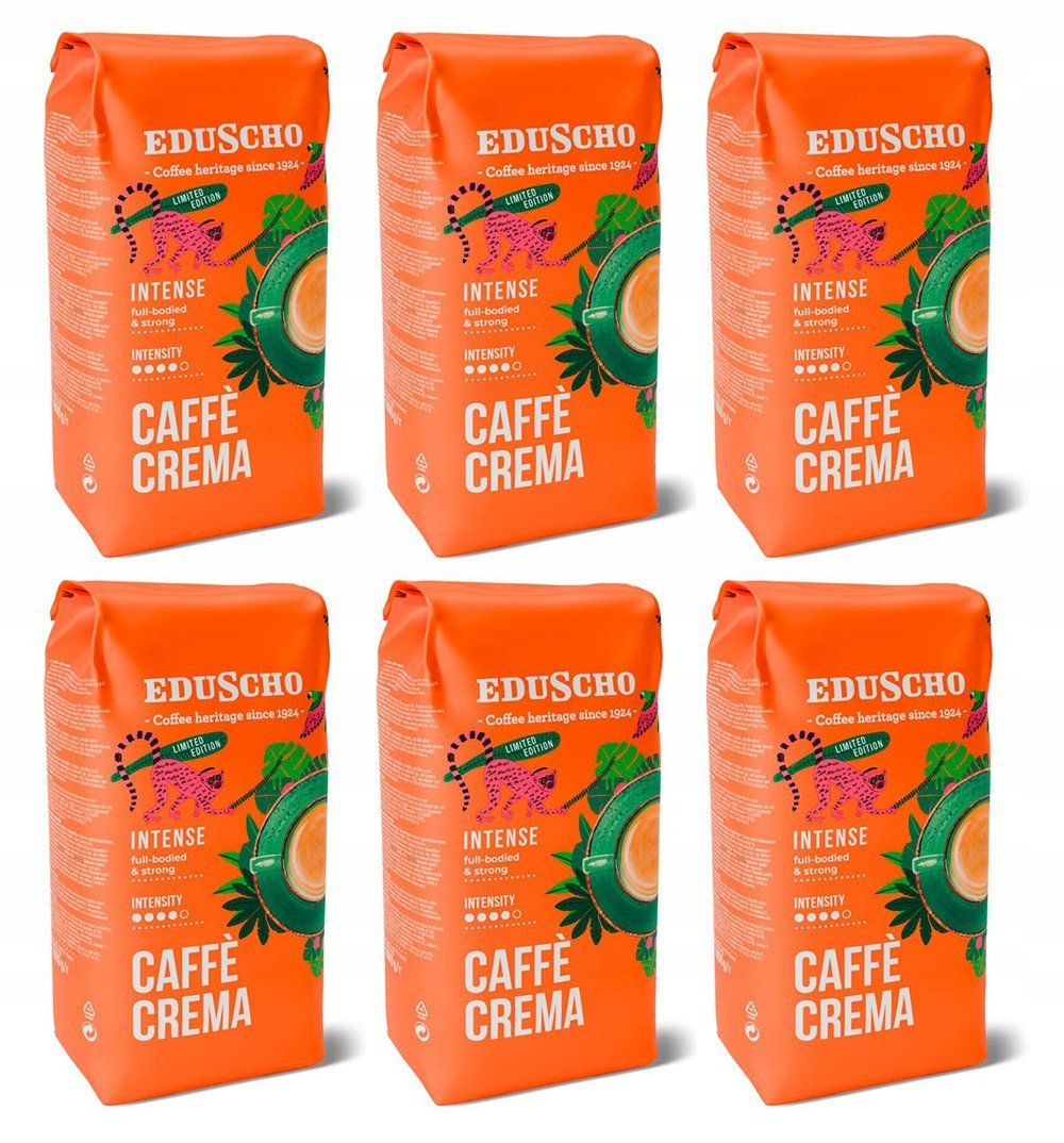 Kawa ziarnista Eduscho Caffe Crema Intense (Wersja Limitowana) 6 kg