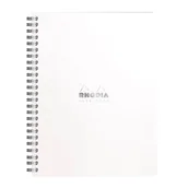 Notesy i bloczki - Notatnik Rhodia A5+, linie, biały - miniaturka - grafika 1