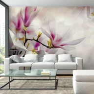 Fototapety - Fototapeta samoprzylepna - Subtelne magnolie - trzeci wariant (rozmiar 98x70) - miniaturka - grafika 1