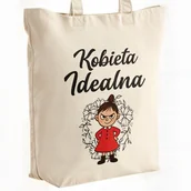 Torby męskie - Torba bawełniana premium Dzień Kobiet Prezent Zabawny Upominek - miniaturka - grafika 1