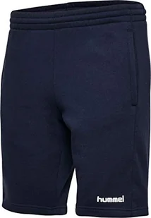 Hummel Hummel Damskie szorty Hmlgo Cotton Bermuda Woman niebieski morski xxl 203532-7026 - Spodenki damskie - miniaturka - grafika 1