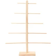 Ozdoby bożonarodzeniowe - Choinka z Żerdzi H: 53 cm W: 44 cm - miniaturka - grafika 1