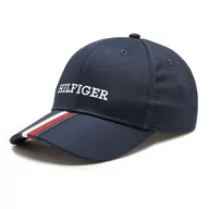 Czapki dla dzieci - Czapka z daszkiem Tommy Hilfiger AU0AU01738 DW6 - miniaturka - grafika 1