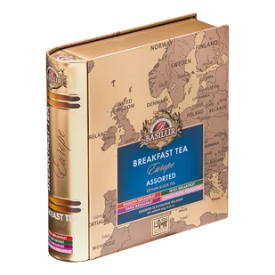 Zestaw herbat BREAKFAST TEA EUROPE saszetki w puszce - 32 szt. - Herbata - miniaturka - grafika 1