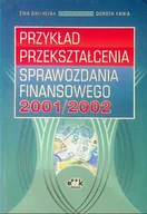 Biznes - Przykład przekształcenia sprawozdania finansowego 2001 / 2002 - miniaturka - grafika 1