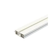 Karnisze - Profil karniszowy PCV I-biegowy 210 cm biały - miniaturka - grafika 1