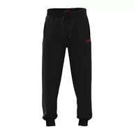 Spodnie męskie - BOSS Spodnie męskie Linked Cw Loungewear, czarny (Black1), L - miniaturka - grafika 1