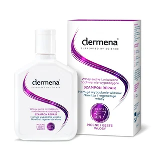 Pharmena DERMENA REPAIR Szampon do włosów suchych i zniszczonych 200ml - Szampony do włosów - miniaturka - grafika 3