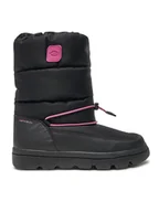 Buty dla dziewczynek - Geox Śniegowce Willaboom J46HWB 0FU54 C0922 D Czarny - miniaturka - grafika 1