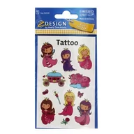 Zabawki kreatywne - Tatuaże dla dzieci - Księżniczki - Zdesign - miniaturka - grafika 1