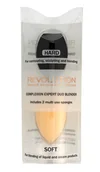 Gąbeczki do makijażu - Makeup Revolution SET Complexion Expert Duo Sponge gąbka do makijażu Hard + gąbka do makijażu Soft - miniaturka - grafika 1