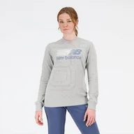 Bluzy damskie - Bluza New Balance Sport Core Shadow French Terr AG W WT31816AG L - miniaturka - grafika 1
