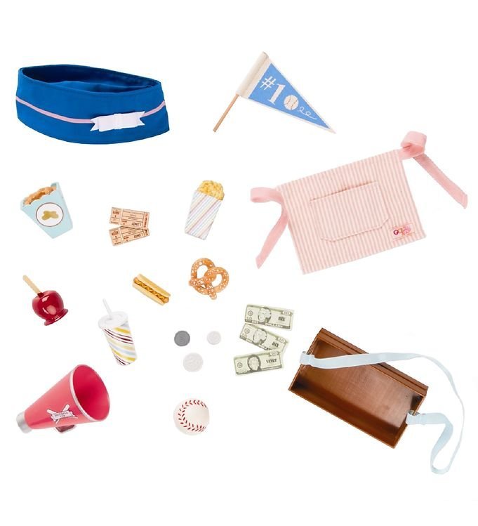 Our Generation – Zestaw akcesoriów „Out to the Ballgame” dla lalki 46 cm