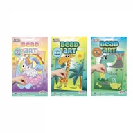 Prace ręczne dla dzieci - Mozaika do wyklejania z koralikami mix Icom Polska - miniaturka - grafika 1