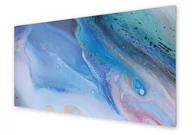 Dekoracje domu - Panel kuchenny HOMEPRINT Kolorowy marmur 125x50 cm - miniaturka - grafika 1