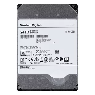 HDD WD Ultrastar 24TB SATA 0F62796 - Dyski HDD - miniaturka - grafika 1