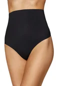 Majtki damskie - Gorteks Stringi Maria Czarne modelujące Czarny 42 - miniaturka - grafika 1