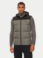 Kamizelki męskie - Boss Kamizelka V_Hamar 2 50522646 Szary Regular Fit - miniaturka - grafika 1