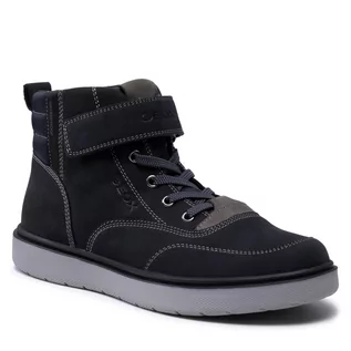 Botki męskie - Geox Trzewiki J Riddock Boy Wpf A J167TA 032FU C0045 D Navy/Black - grafika 1