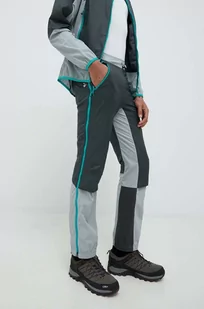 4F spodnie sportowe kolor szary - Spodnie sportowe męskie - miniaturka - grafika 1