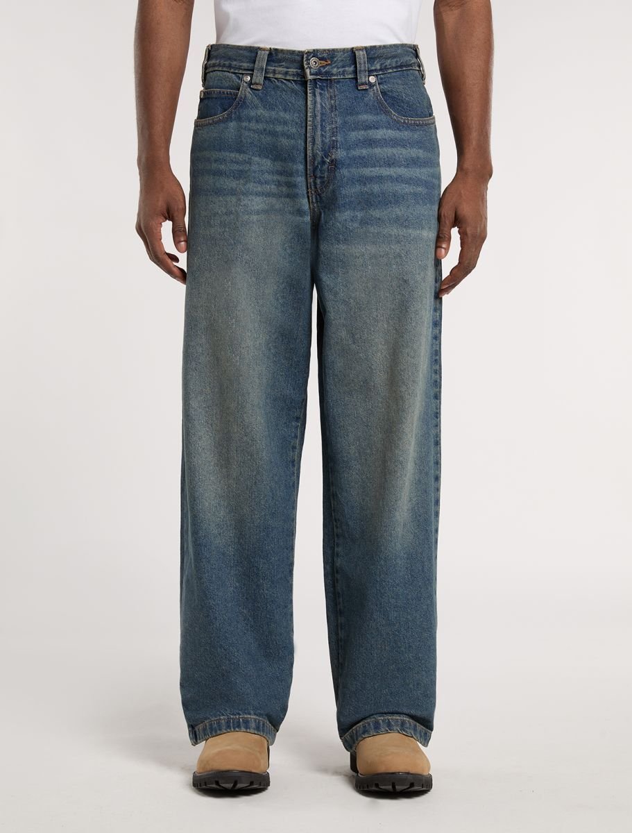 jeansy męskie dickies hilham - dk0a87nkl231 khaki tinted niebieski