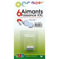 Magnesy - Magnes Ø 10 mm XXL power - 6 sztuk - DTM - miniaturka - grafika 1