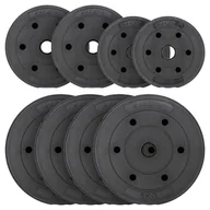 Hantle i ciężarki - Zestaw obciążników 27,5 kg, 8 szt - miniaturka - grafika 1