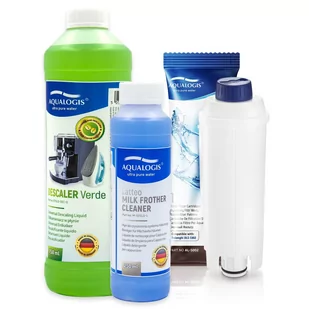 Zestaw Delonghi Aqualogis AL-S002, Verde 750ml, Latteo 250ml - Akcesoria i części do ekspresów do kawy - miniaturka - grafika 1