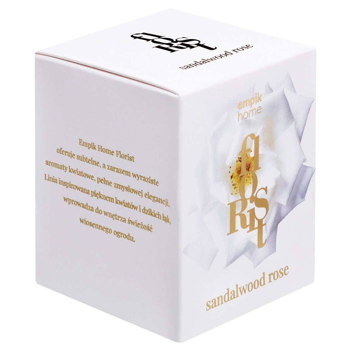 Empik Home, Świeca sojowa, Sandalwood Rose, 198 g
