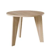 Stoły - KOLM Stół okrągły ROSE Ø90 cm do kuchni, salonu, jadalni Dąb Sonoma - miniaturka - grafika 1