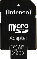 Karty pamięci - Intenso 3433493 pamięć flash 512 GB MicroSDXC UHS-I Klasa 10 - miniaturka - grafika 1