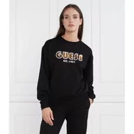 Bluzy damskie - GUESS Bluza CN SHADED LOGO | Regular Fit - miniaturka - grafika 1