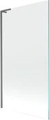 Parawany nawannowe - Mexen Next L parawan nawannowy 1-skrzydłowy 100 x 150 cm, transparent, gun gray szczotkowany - 895-100-000-03-00-66 - miniaturka - grafika 1