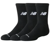 Skarpetki dla dzieci - Skarpetki dziecięce New Balance LAS35136BK - czarne - miniaturka - grafika 1