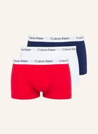 Majtki damskie - Calvin Klein Bokserki Cotton Stretch, 3 Szt. blau - miniaturka - grafika 1